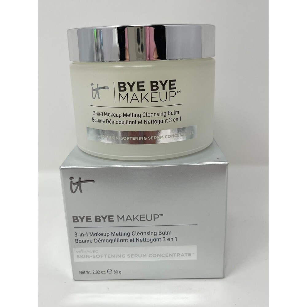 It Bye Bye 3 In 1 Makeup Melting Cleansing Balm 2.82 Oz ~ BRAND NEW W/ BOX ~